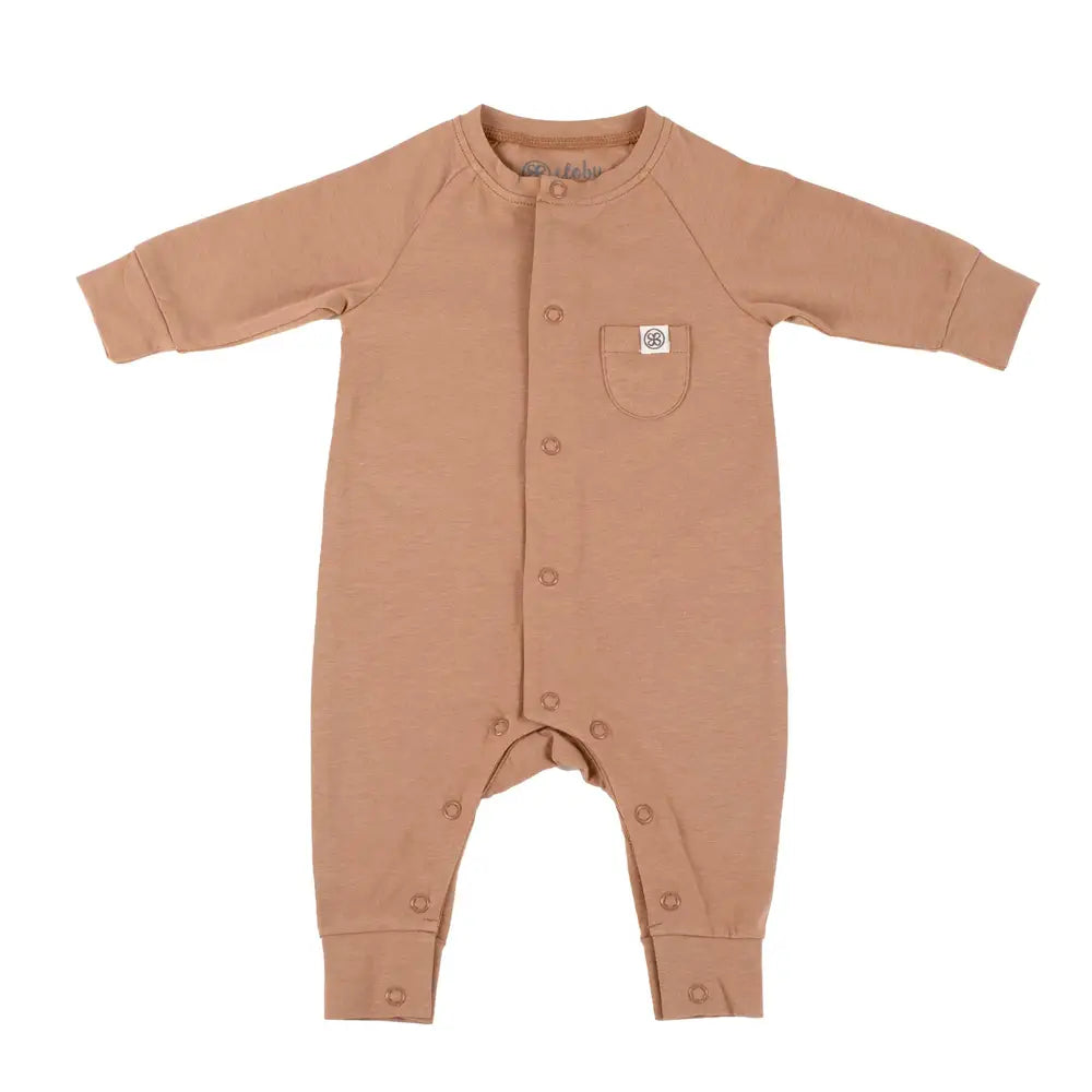 Cloby Uv Playsuit Coconut Brown Str 50 56