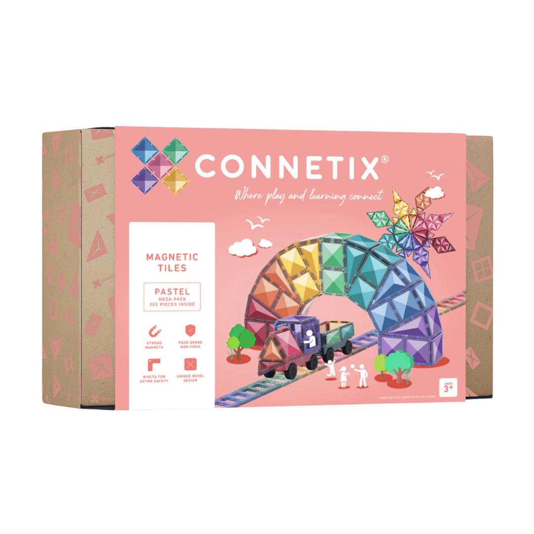 Connetix Pastel Mega Pack 202 Dele