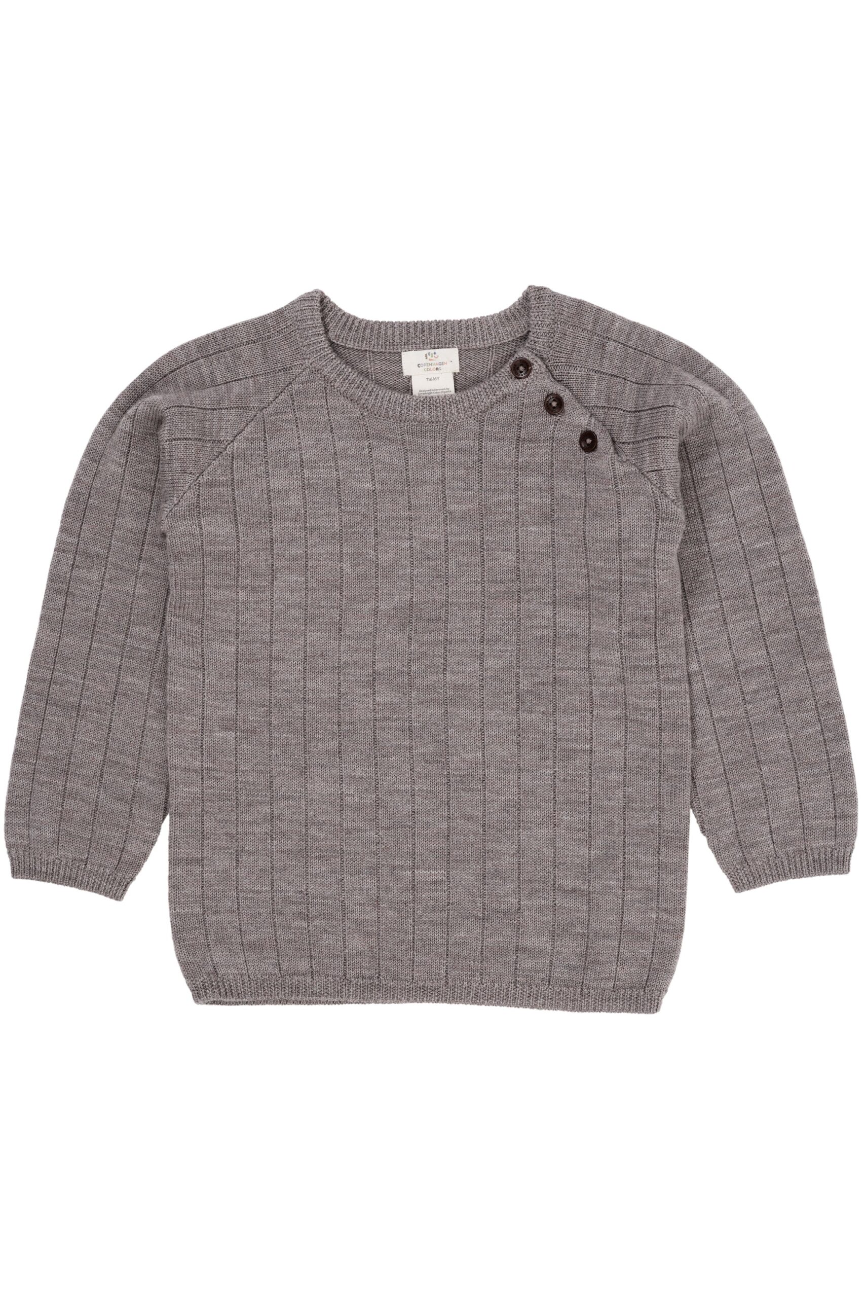 Copenhagen Colors Merino Knitted Blouse Natural Melange 86 Cm