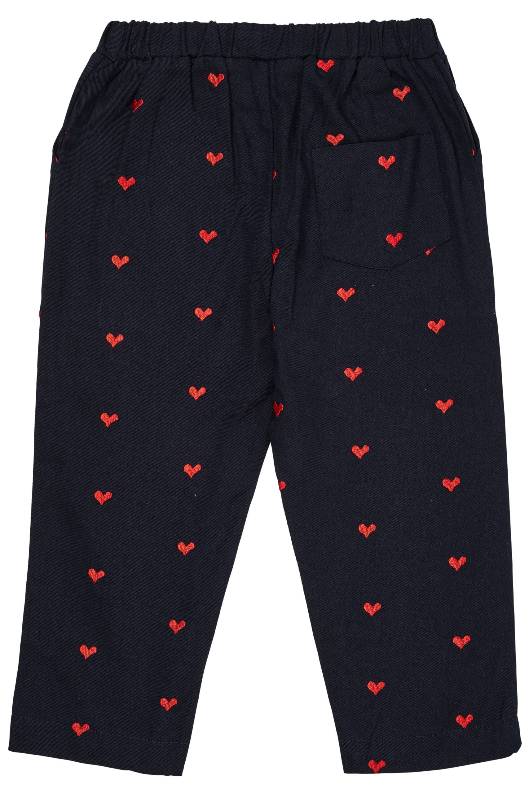 Copenhagen Colors Twill Hjerte Pants Navy 80 Cm