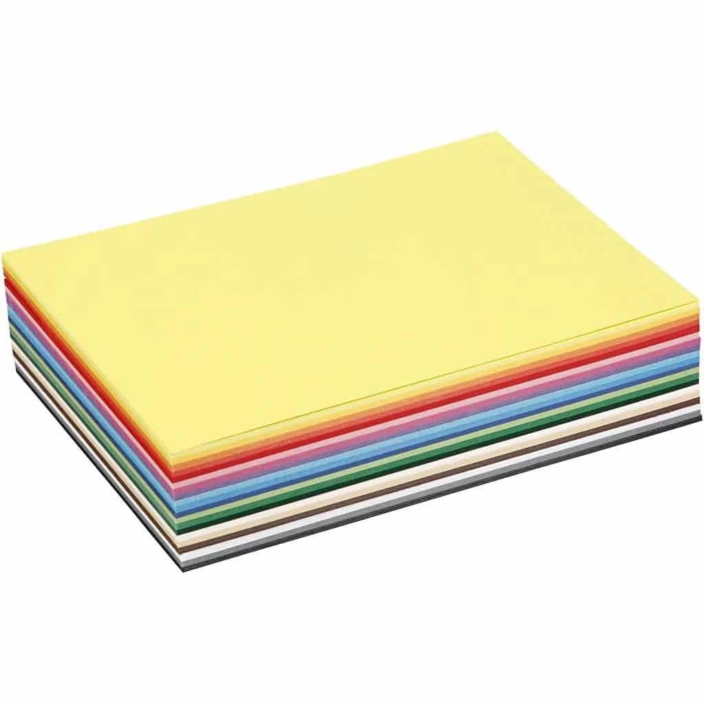 Creative Karton A5 60 Ark Assorterede Farver