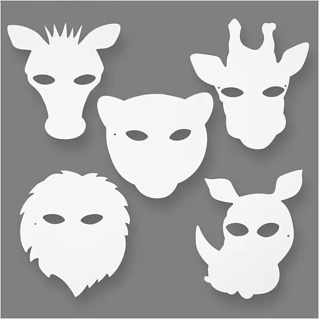 Creative Safarimasker 16 Pak