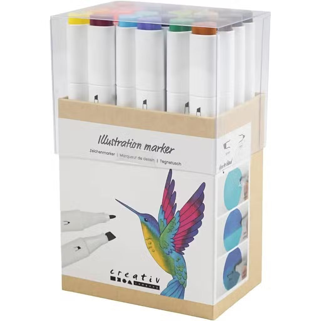 Creative Twin Markers 24 Pak