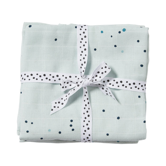 Done By Deer Svøb Dreamy Dots Blå