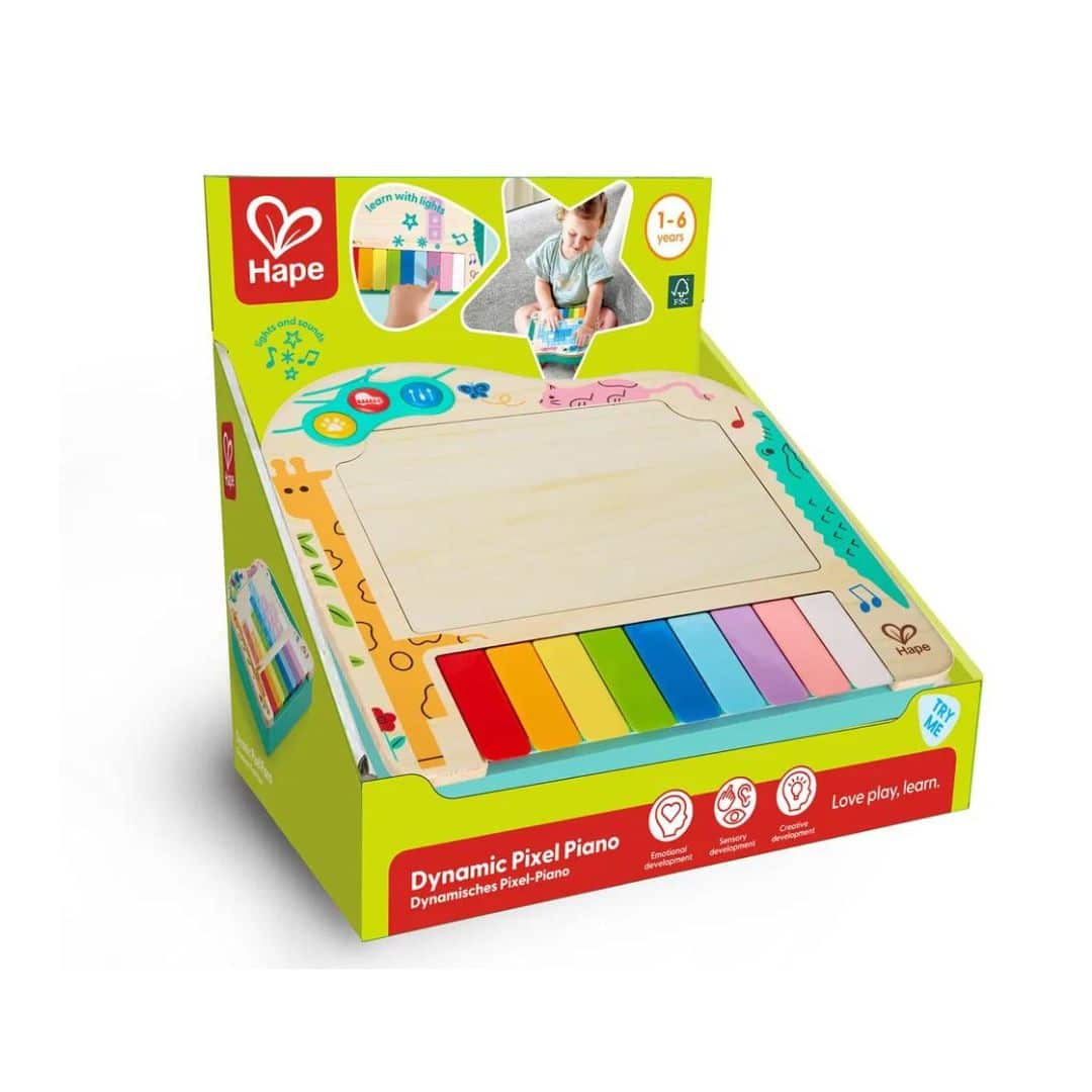 Dynamic Pixel Piano Hape