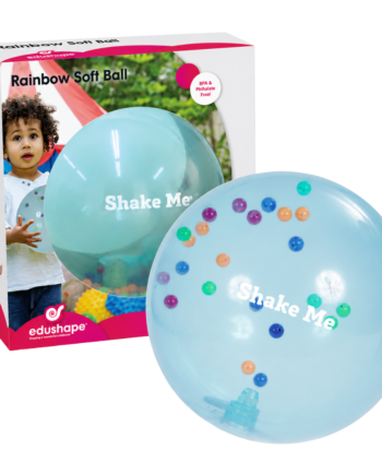 Edushape Regnbue Bold    Bolde Indeni 18 Cm