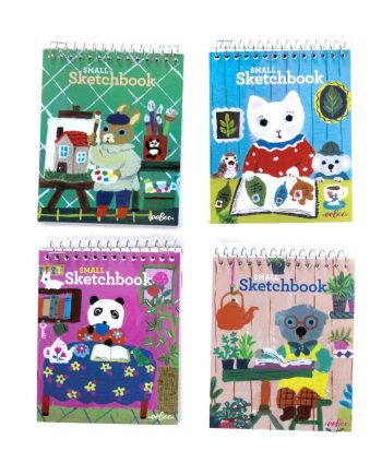 Eeboo Skitseblok Mini Yumi Kitagish Assorteret
