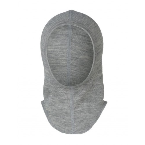 Elefanthue   En Kombination Af Uld Og Silke 74 80 Light Grey Melange