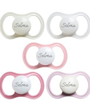 Esska Happy  Str        Mdr  Symmetrisk Silikone  Sutter Med Navn    -pak