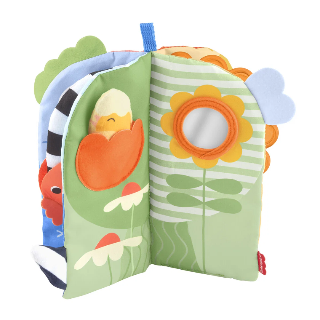 Fisher-price Sensorisk Og Blød Aktivitetsbog