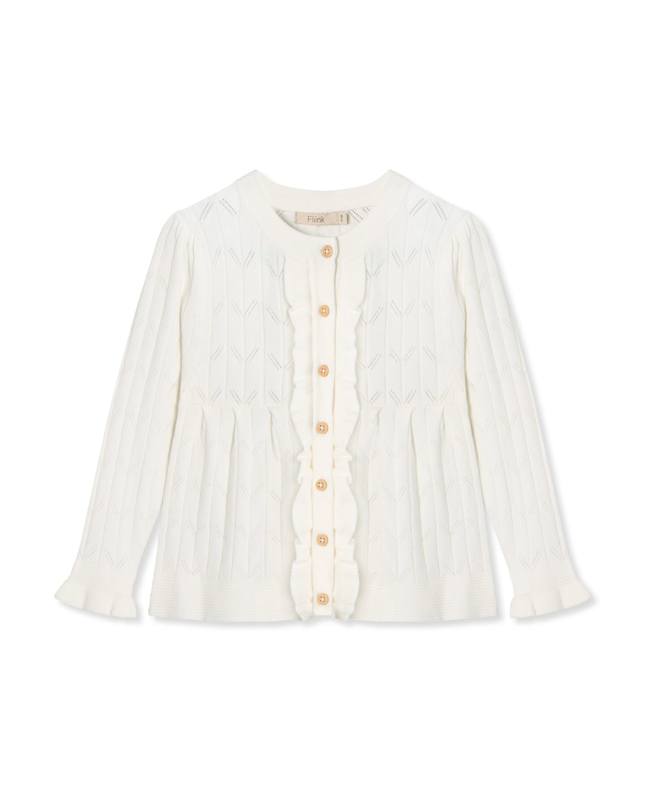 Fliink Sunny Cardigan Cloud Dancer 86 Cm