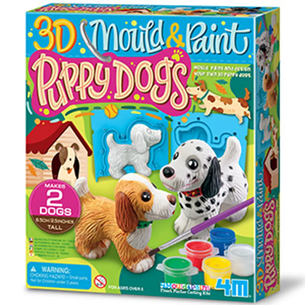 Form Og Mal  3d Hvalpehunde
