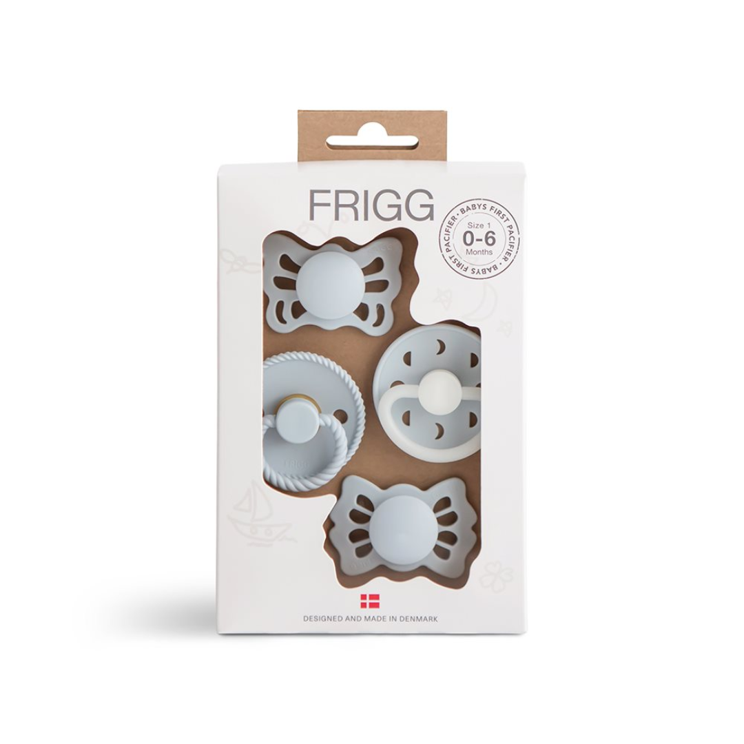 Frigg Babys Første Sutter  -pak Moonlight Sailing Powder Blue
