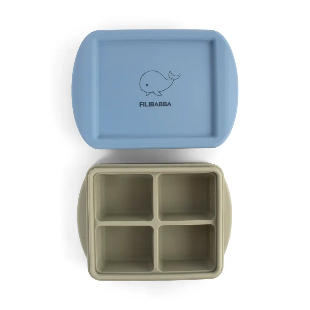 Frysebakke Til Babymad 4x65 Ml  -pak Ocean Mix