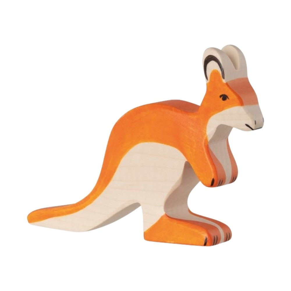 Holztiger Træfigur Kænguru