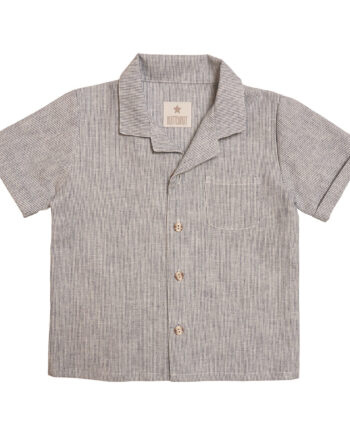 Huttelihut Shirt Striped  Navy 80 Cm