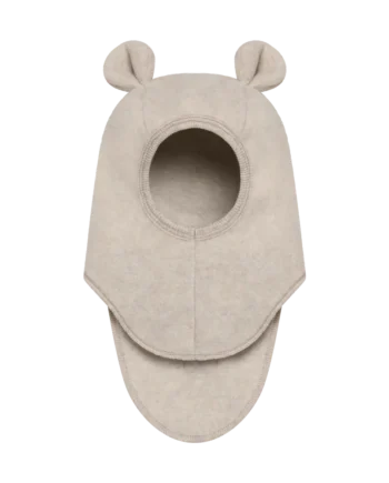 Huttelihut Uld Fleece Elefanthue    øre Camel Melange 48