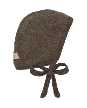 Huttelihut Uld Fleece Hjelm Brown Melange 40