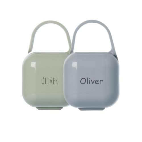 Kubik Sutteboks Med Navn   -pack  Findes   Flere Farver