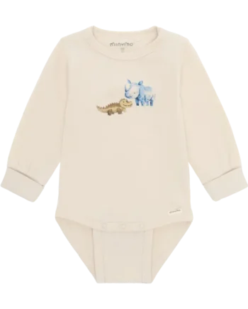 Langærmet Body White Swan 74