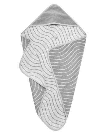 Leander Hoodie Woodland Håndklæde Cool Grey