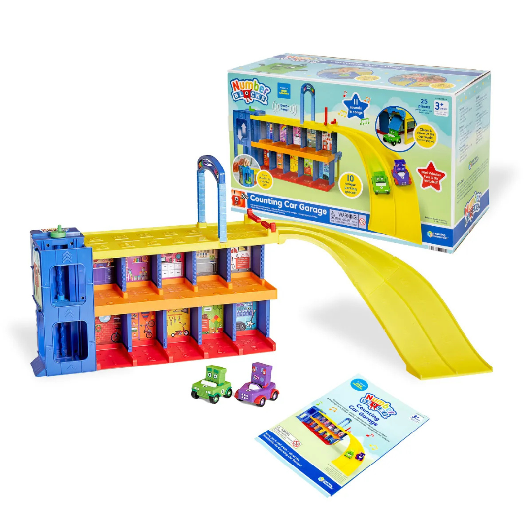 Learning Resources Numberblocks Garage Tæl Bilerne