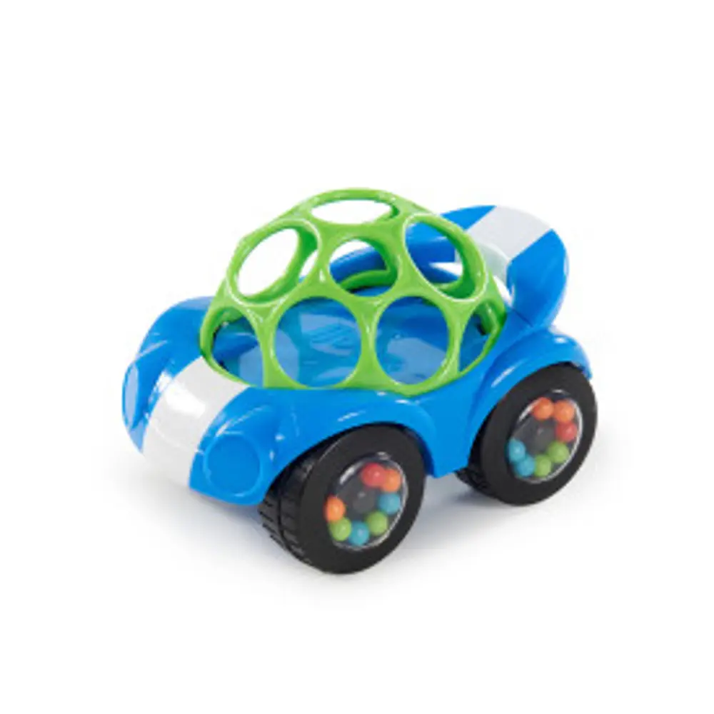 Legetøjsbil  Rattle   Roll Buggie  Blå