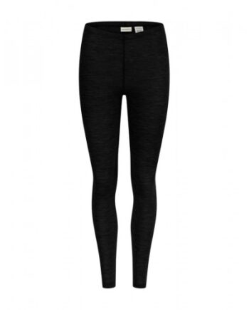 Leggings Til Dame   100  Merino Uld Black