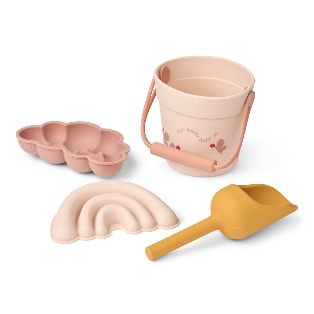 Liewood Kit Mini Butterfly Beach Set Butterfly Apple Blossom