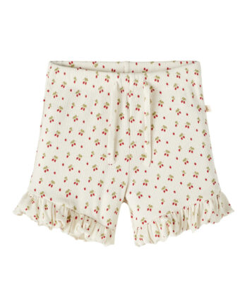 Lil Atelier Gago Shorts Med Jordbær Turtledove 92 Cm