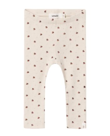 Lil Atelier Gago Slim Leggings Med Mariehøne Baked Clay 56 Cm