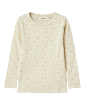Lil Atelier Gago Slim Shirt Turtledove Flower 92 Cm