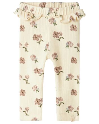 Lil Atelier Gavo Efi Slim Leggings Turtledove Peony 56 Cm