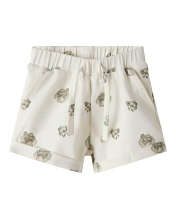Lil Atelier Gayo Syn Shorts Coconut Milk Frog 56 Cm