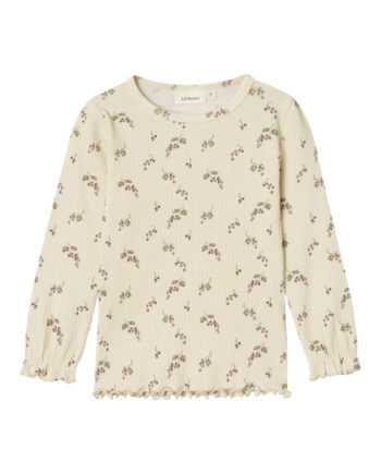 Lil Atelier Gio Bim Slim Top Birch Berries 92 Cm