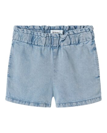 Lil Atelier Holly Loose Denim Shorts Medium Blue Denim 92 Cm
