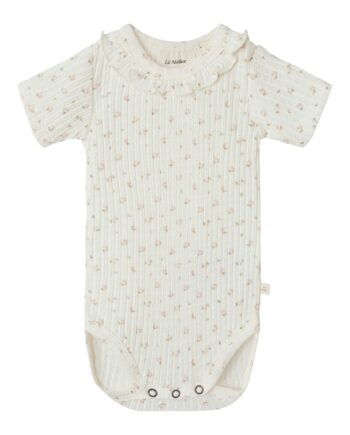 Lil Atelier Hulla Hua Ss Slim Body Coconut Milk 56 Cm