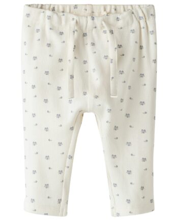 Lil Atelier Lago Mio Pants Coconut Milk Blueberry 56 Cm