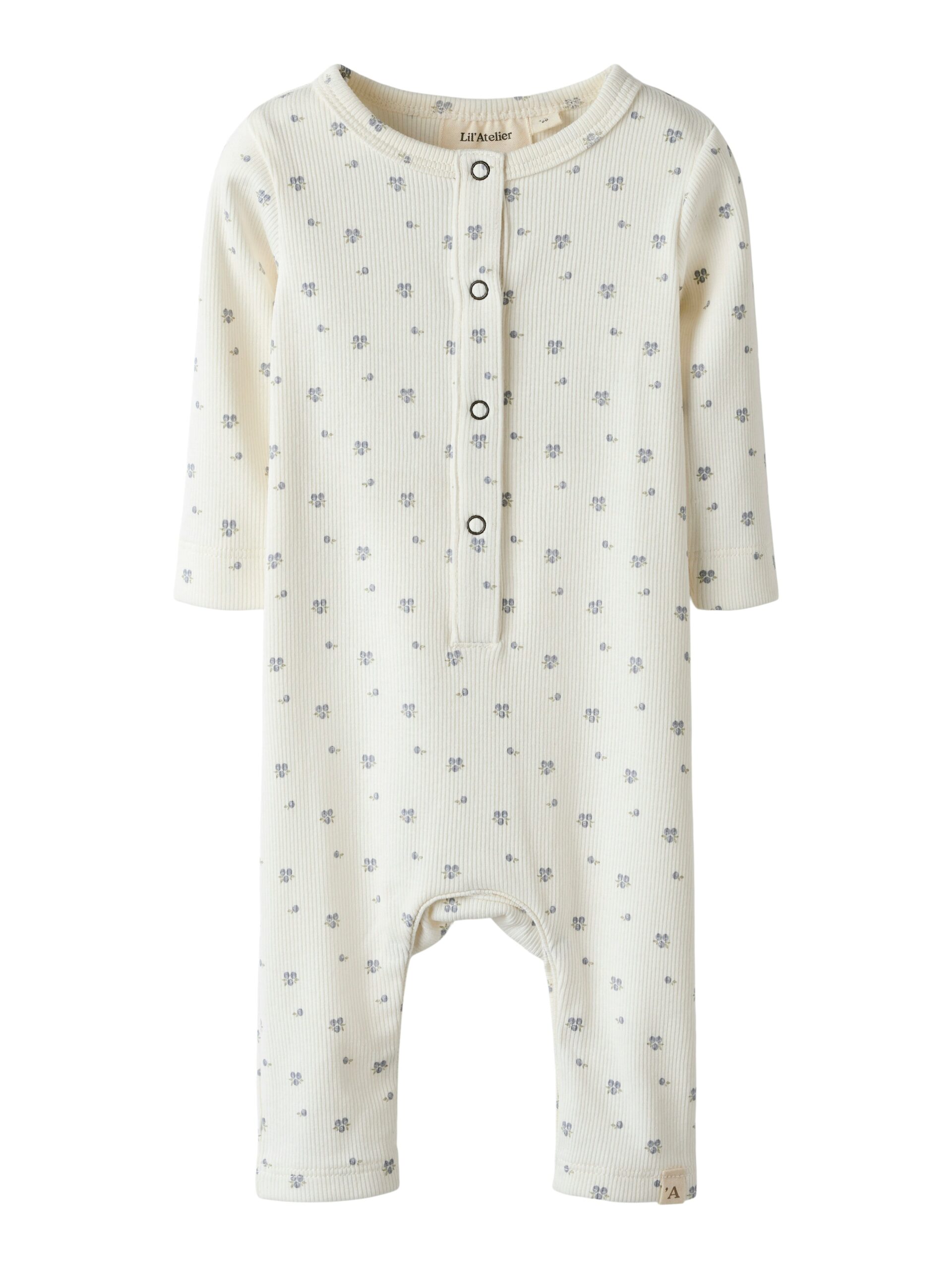 Lil Atelier Lago Mio Suit Coconut Milk Blueberry 56 Cm