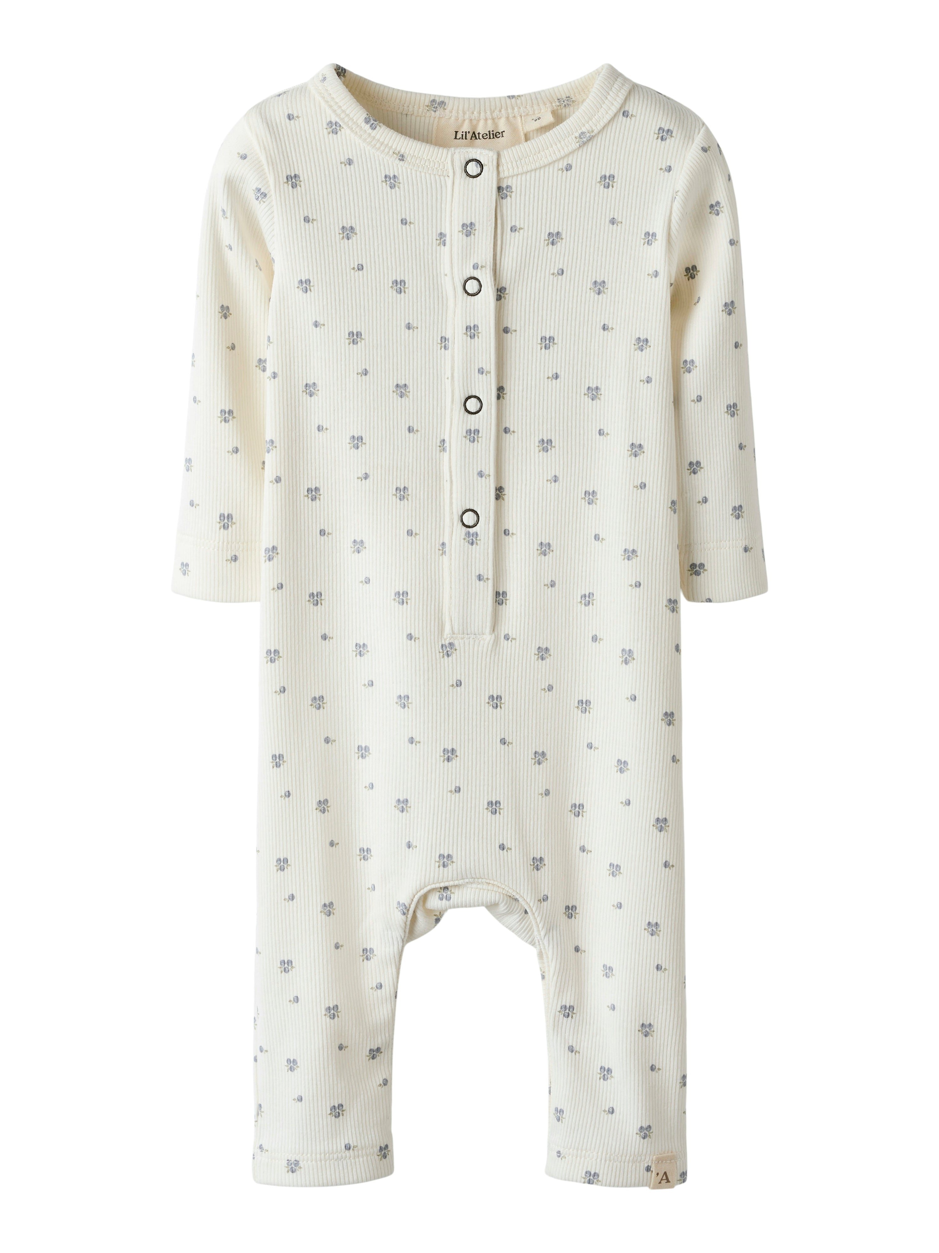 Lil Atelier Lago Mio Suit Coconut Milk Blueberry 56 Cm