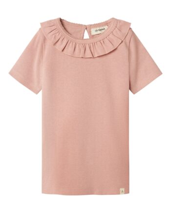 Lil Atelier Lalo Tan Slim Top Misty Rose 92 Cm