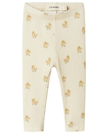 Lil Atelier Lavo Emo Leggings Turtledove Duck 56 Cm