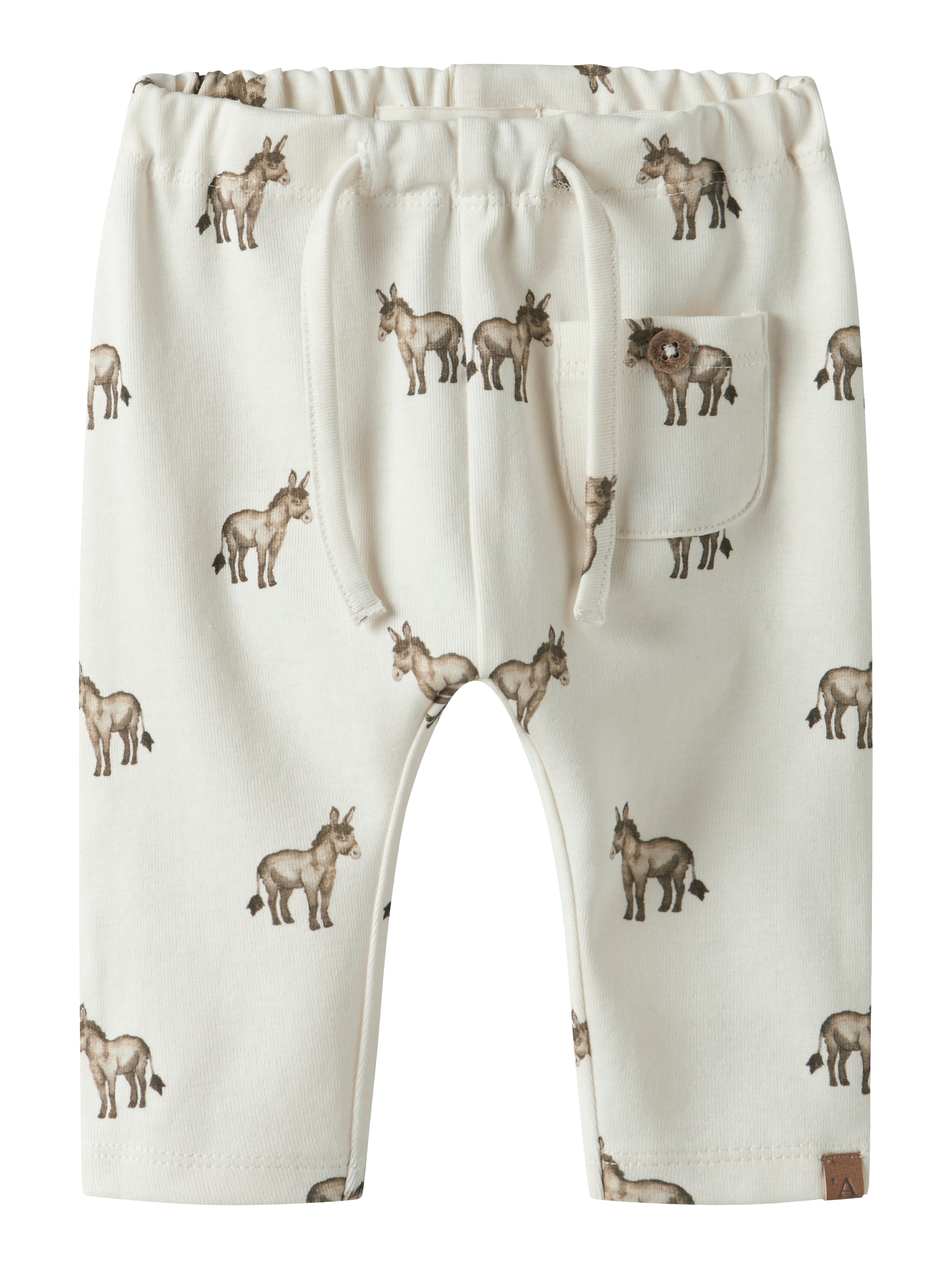 Lil Atelier Layo Sak Loose Pants Coconut Milk Donky 56 Cm