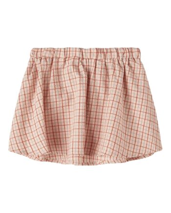 Lil Atelier Lucy Loose Skirt Baked Clay 92 Cm