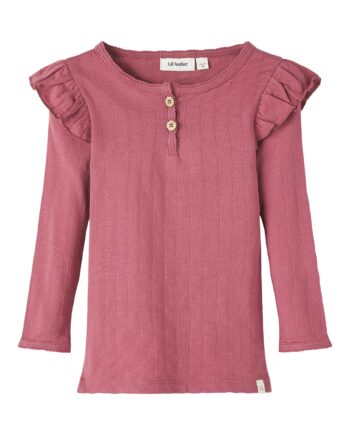 Lil Atelier Nala Slim Top  Dry Rose 92 Cm