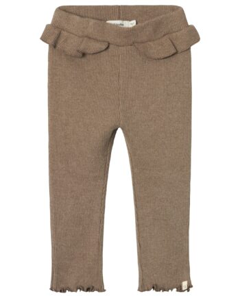 Lil Atelier Sophia Sim Pants Shitake 92 Cm