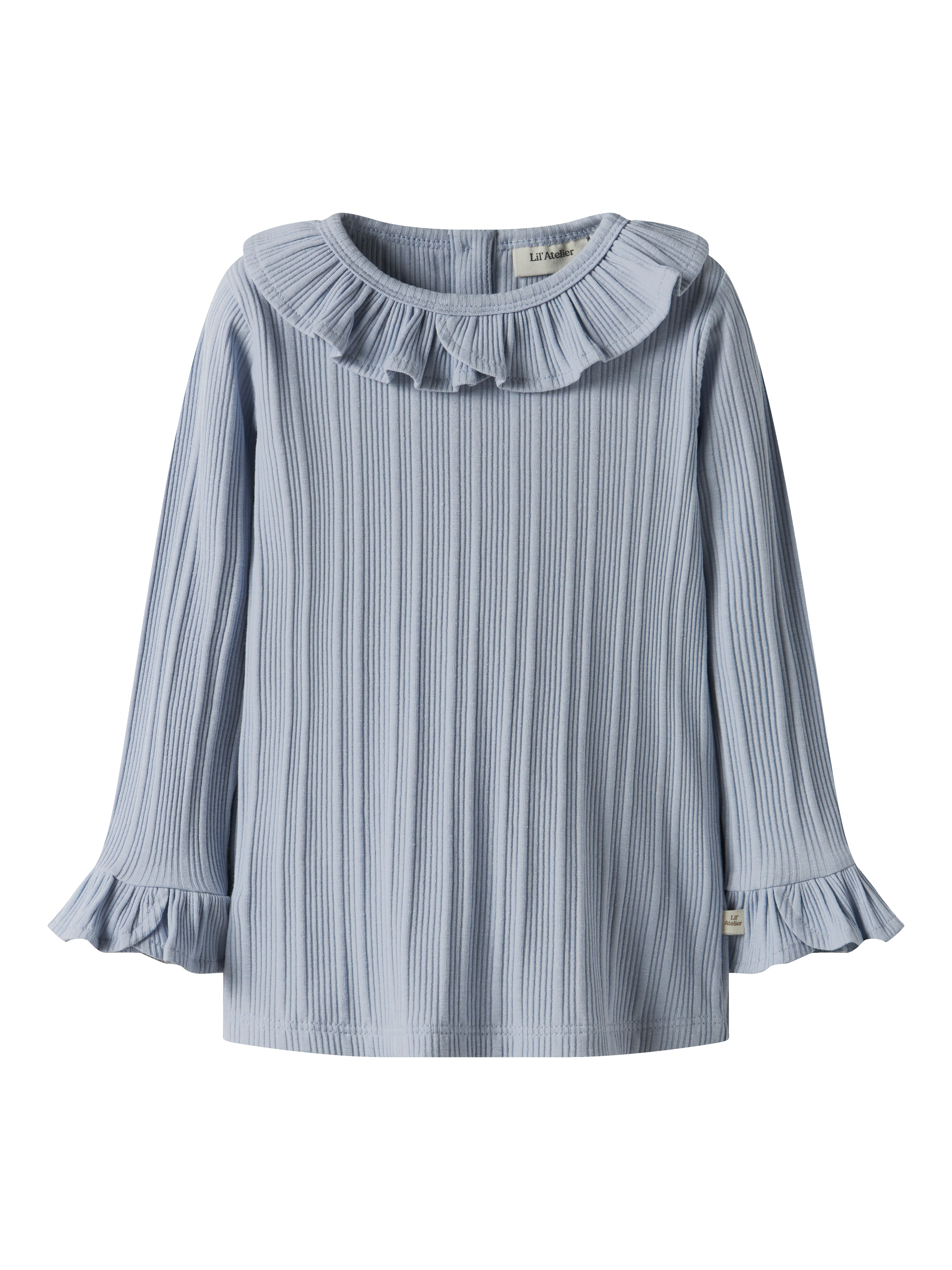 Lil Atelier Tansy Slim Top Zen Blue 92 Cm