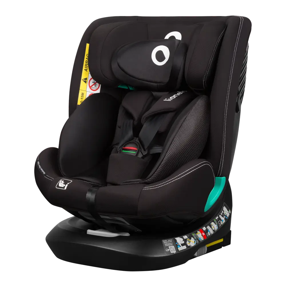 Lionelo Bastiaan One  -size Autostol Black Carbon