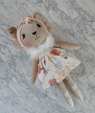 Løve Pige Dukke Miniwinther