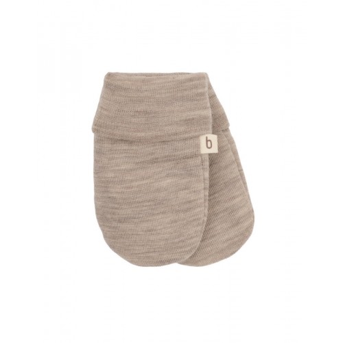 Luffer 100 økologisk Merino Uld Til Baby Og Børn 50 56 Beige Melange
